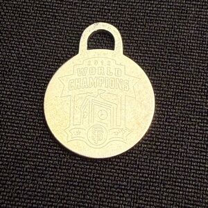 TIFFANY & CO Charm  Pendant San Francisco Giants World Champions 2012 Silver 925